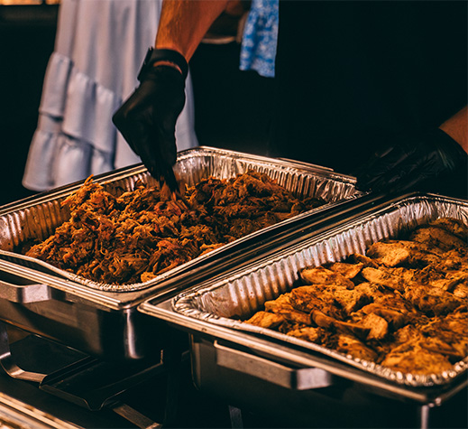 Pork and Chicken BBQ Catering