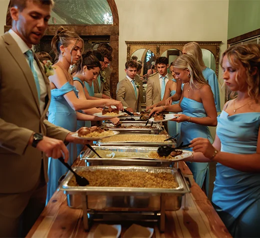 Wedding With BBQ Catering